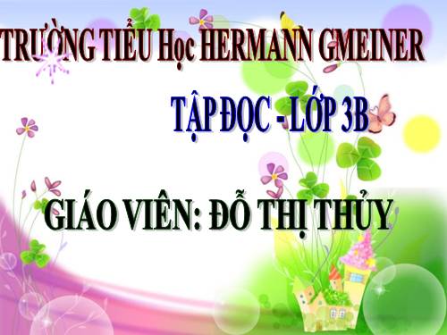 Tuần 8. Tiếng ru