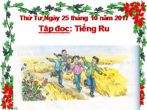 Tuần 8. Tiếng ru