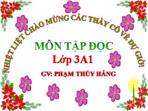 Tuần 10. Thư gửi bà