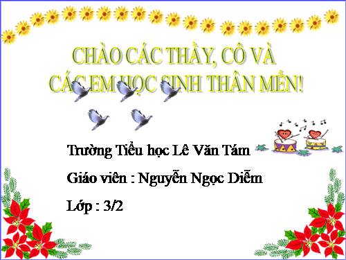 Tuần 8. Các em nhỏ và cụ già