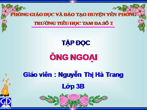 Tuần 4. Ông ngoại