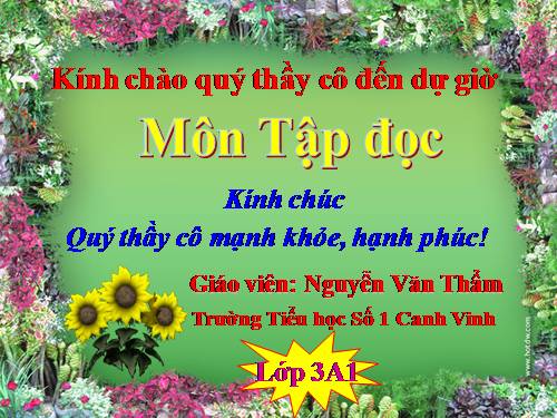 Tuần 8. Các em nhỏ và cụ già