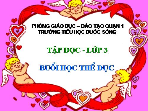 Tuần 29. Lời kêu gọi toàn dân tập thể dục