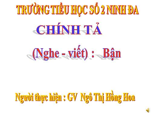 Tuần 7. Bận