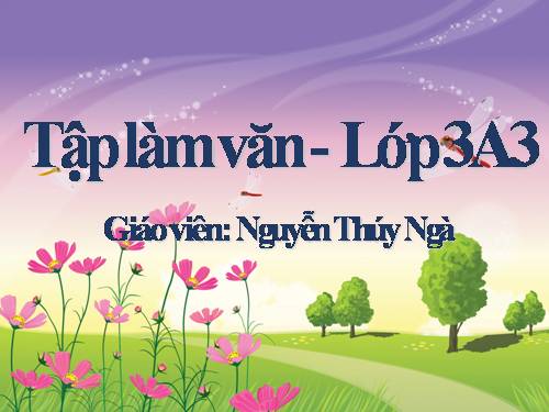 Tuần 6. Bài tập làm văn