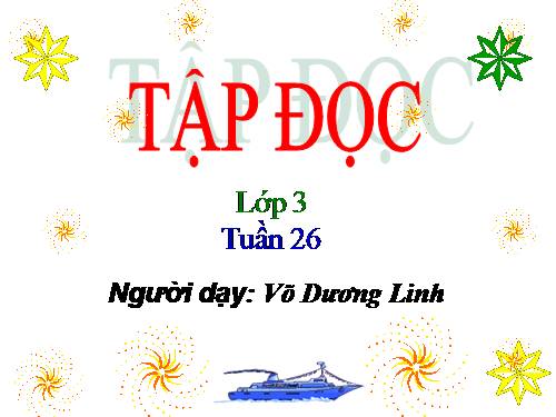 Tuần 29. Buổi học thể dục