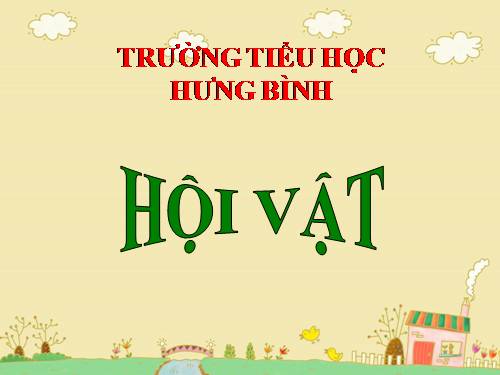 Tuần 25. Hội vật