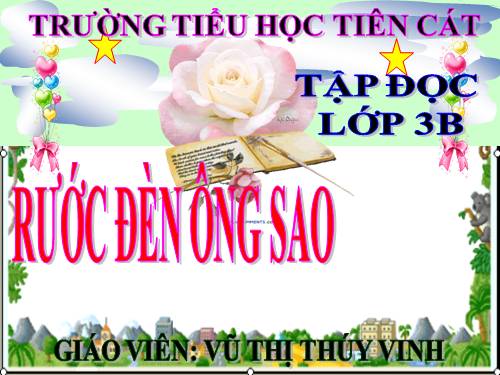 Tuần 26. Rước đèn ông sao