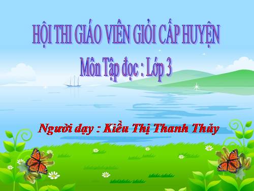 Tuần 21. Bàn tay cô giáo