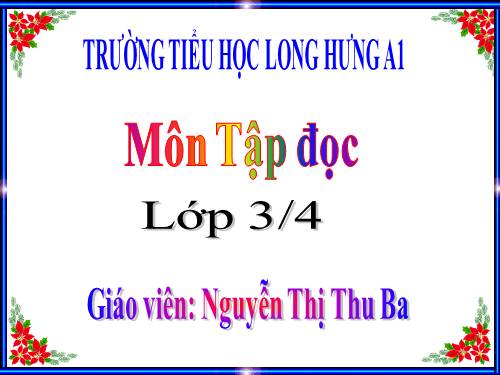 Tuần 17. Anh Đom Đóm