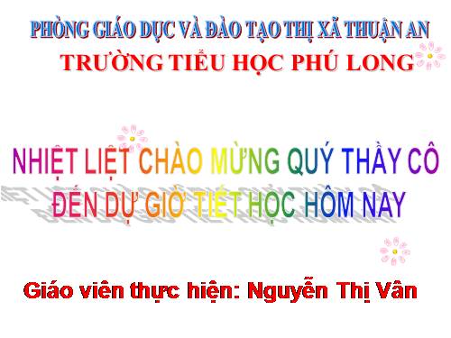 Tuần 16. Về quê ngoại