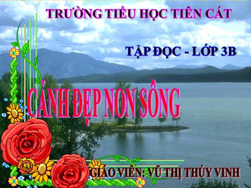 Tuần 12. Cảnh đẹp non sông