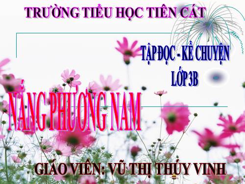 Tuần 12. Nắng phương Nam