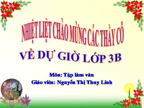 Tuần 6. Bài tập làm văn