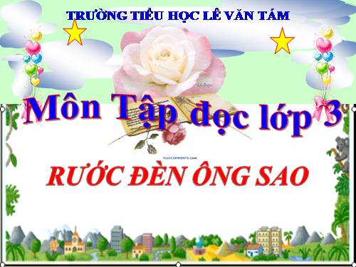 Tuần 26. Rước đèn ông sao