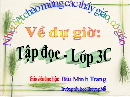 Tuần 31. Bài hát trồng cây