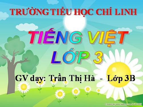 Tuần 28. Cuộc chạy đua trong rừng