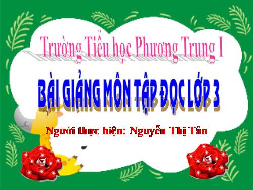 Tuần 21. Bàn tay cô giáo