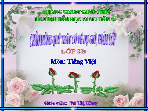 Tuần 11. Đất quý, đất yêu