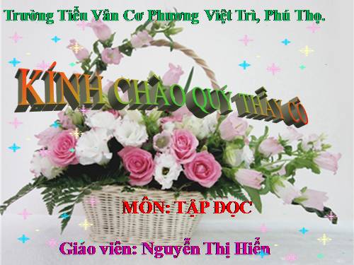 Tuần 10. Thư gửi bà