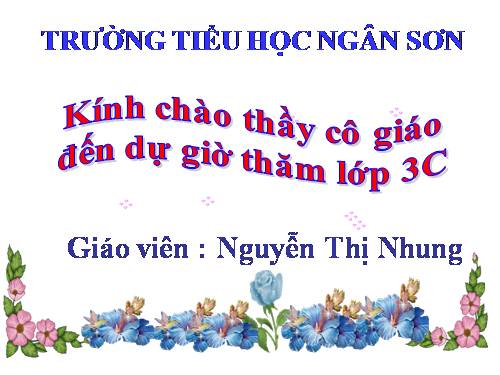 Tuần 8. Tiếng ru