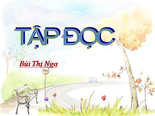 Tuần 31. Bài hát trồng cây