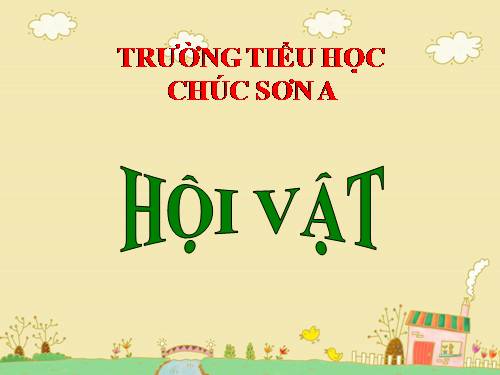 Tuần 25. Hội vật