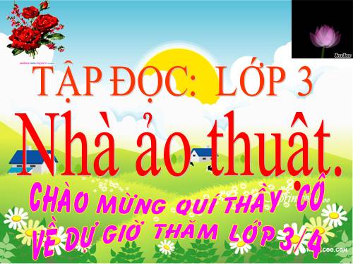 Tuần 23. Nhà ảo thuật