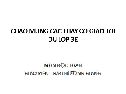 Tuần 1. Hai bàn tay em