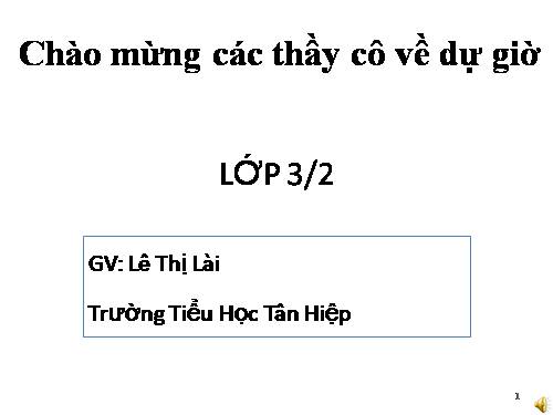 Tuần 11. Chõ bánh khúc của dì tôi