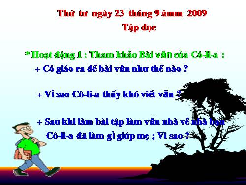 Tuần 6. Bài tập làm văn