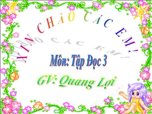 Tuần 8. Những chiếc chuông reo