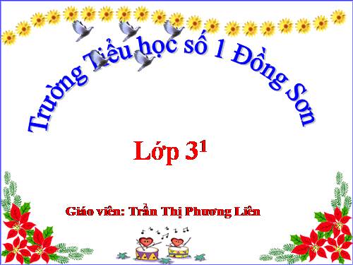 Tuần 8. Các em nhỏ và cụ già