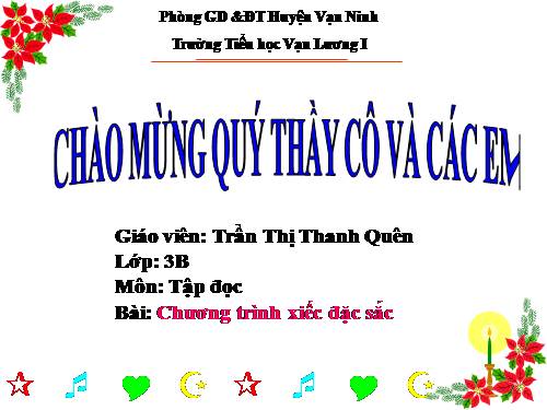 Tuần 23. Chương trình xiếc đặc sắc