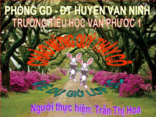 Tuần 31. Bài hát trồng cây