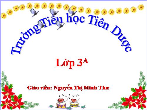 Tuần 8. Các em nhỏ và cụ già