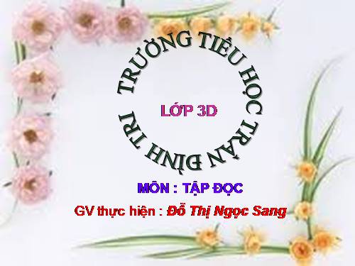 Tuần 31. Bài hát trồng cây