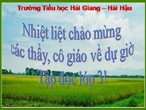 Tuần 16. Về quê ngoại