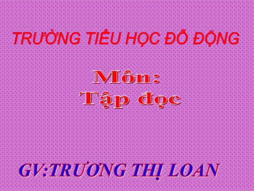 Tuần 19. Hai Bà Trưng