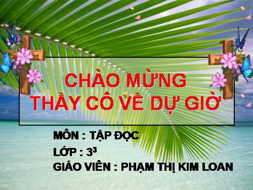 Tuần 17. Mồ Côi xử kiện