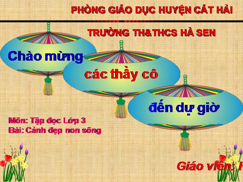 Tuần 12. Cảnh đẹp non sông