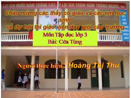 Tuần 13. Cửa Tùng