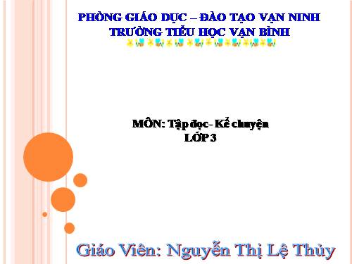 Tuần 15. Hũ bạc của người cha