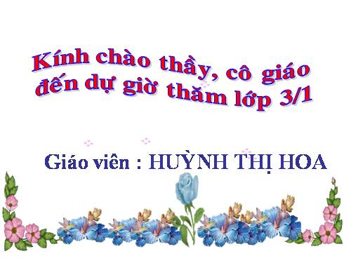 Tuần 8. Tiếng ru