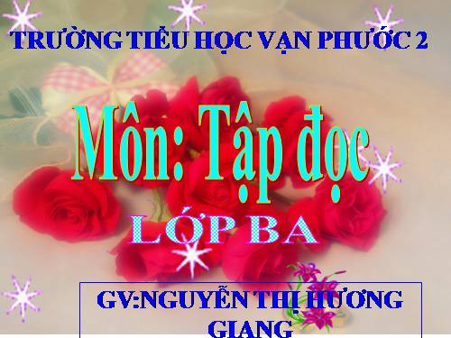 Tuần 3. Quạt cho bà ngủ