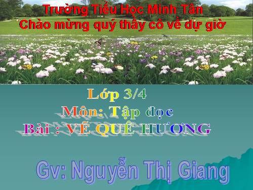 Tuần 11. Vẽ quê hương