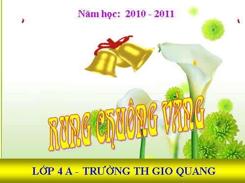 rung chuông vàng -