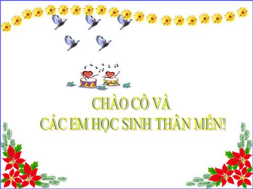 Tuần 8. Các em nhỏ và cụ già