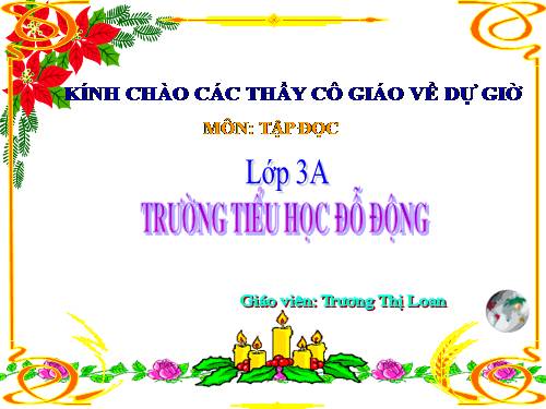 Tuần 24. Đối đáp với vua