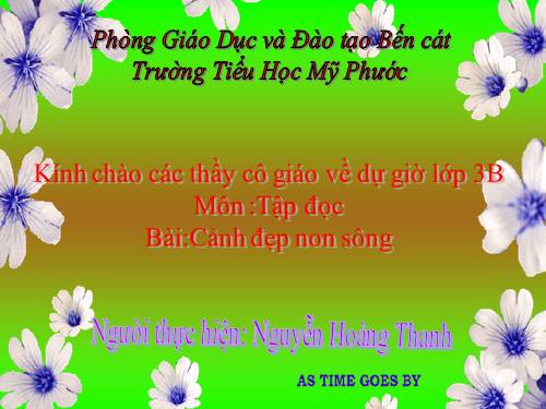 Tuần 12. Cảnh đẹp non sông